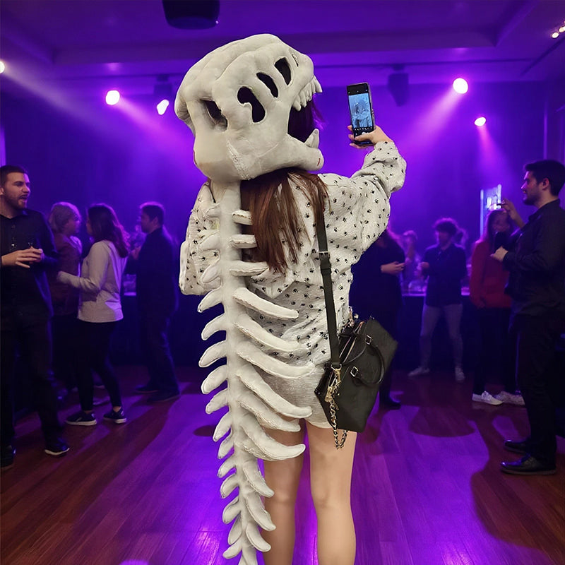 3D Dinosaur Skeleton Toy: Funny & Soft Costume Set for Kids - Unique & Comfortable